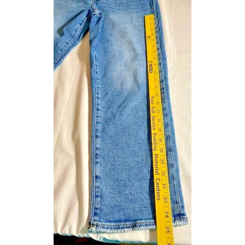 Vintage Womens Banana Republic Jeans Size 29 Mid Rise Straight Leg Loop Stitched - Picture 6 of 7